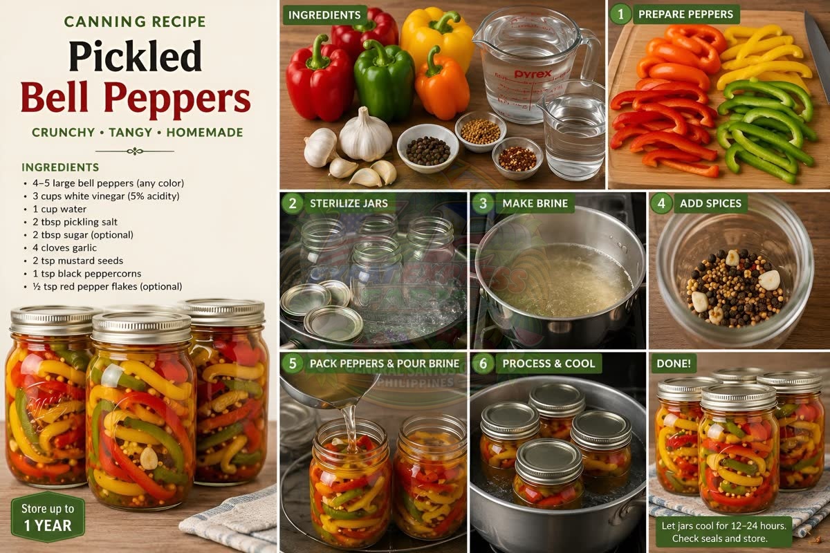 Pickled Bell Peppers