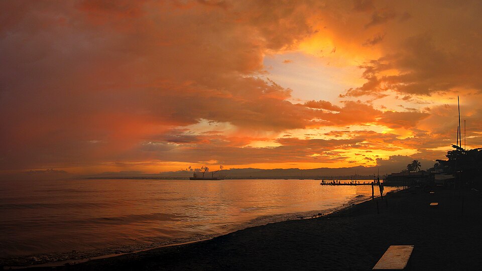 Sarangani Bay viewed from Queen Tuna Park, General Santos City